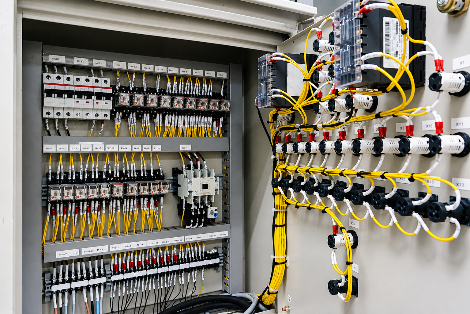 Industrial electrical control panel